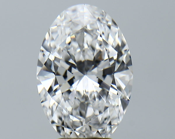 Lab-Grown 3.81 Carat Oval Shape Diamond color D Clarity VS1, precious stones, engagement diamonds