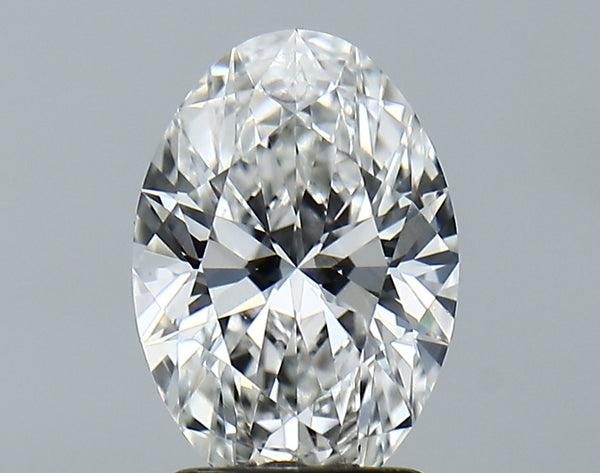 Lab-Grown 2.03 Carat Oval Shape Diamond color E Clarity VVS1, precious stones, engagement diamonds