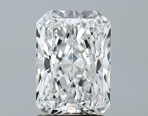 Lab-Grown 1.52 Carat Radiant Cut Diamond color E Clarity VVS1 With GIA Certificate, precious stones, engagement diamonds
