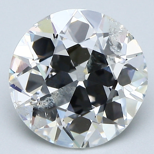2.40 Carat Old European Cut Natural Mined Diamond I Color I1 Clarity With GIA Certificate, natural diamonds, precious stones, engagement diamonds