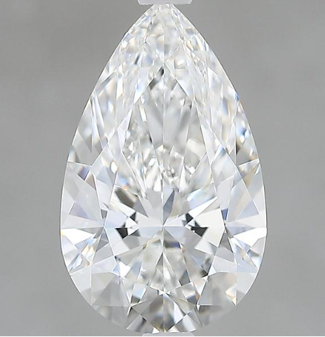 Lab-Grown 2.29 Carat Pear Shape Diamond color E Clarity VVS2, precious stones, engagement diamonds