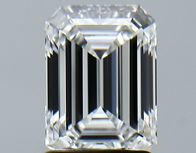 Lab-Grown 1.56 Carat Emerald Cut Diamond color E Clarity VVS1 With GIA Certificate, precious stones, engagement diamonds