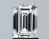 Lab-Grown 1.40 Carat Emerald Cut Diamond color D Clarity VS2 With GIA Certificate, precious stones, engagement diamonds