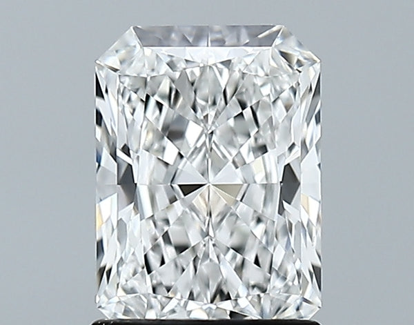 Lab-Grown 1.38 Carat Radiant Cut Diamond color E Clarity VVS1 With GIA Certificate, precious stones, engagement diamonds