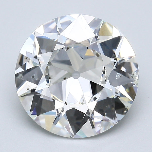 4.01 Carat Old European Cut Diamond color J Clarity SI2, natural diamonds, precious stones, engagement diamonds