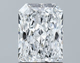 Lab-Grown 1.23 Carat Radiant Cut Diamond color D Clarity VVS1 With GIA Certificate, precious stones, engagement diamonds