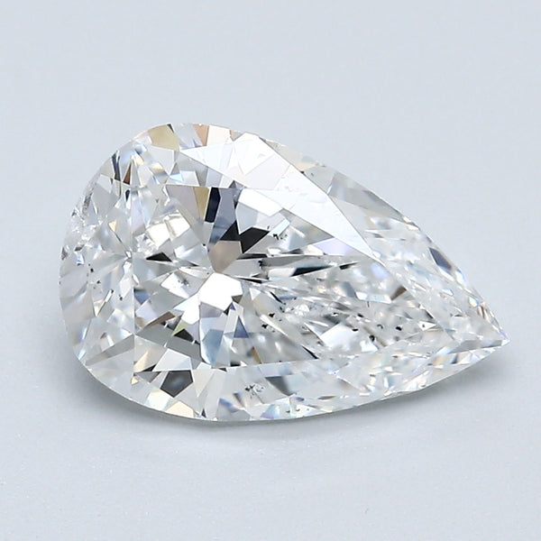 2.23 Carat Pear Shape Natural Mined Diamond E Color SI2 Clarity With GIA Certificate, natural diamonds, precious stones, engagement diamonds