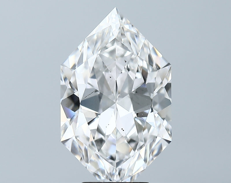 Lab-Grown 5.13 Carat Antique Marquise Shape Diamond color E Clarity SI1 With GIA Certificate, precious stones, engagement diamonds