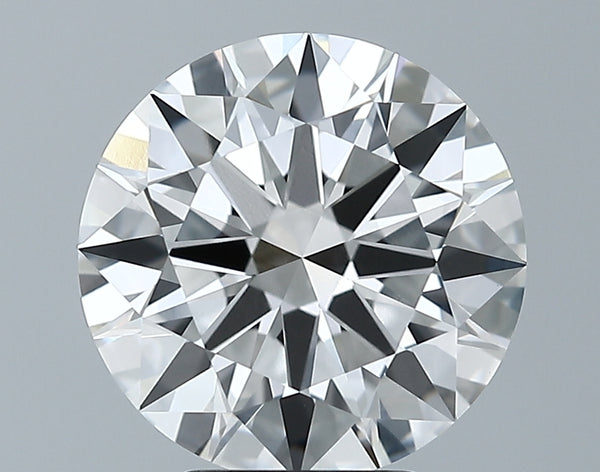 Lab-Grown 3.84 Carat Round Brilliant Diamond color E Clarity VVS2 With GIA Certificate, precious stones, engagement diamonds