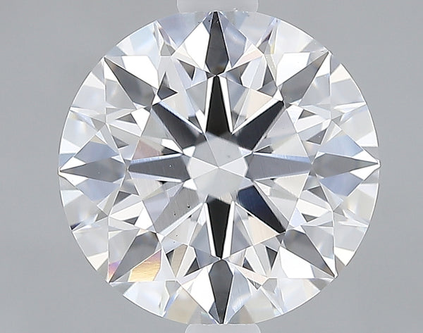 Lab-Grown 2.68 Carat Round Brilliant Diamond color D Clarity VS1 With GIA Certificate, precious stones, engagement diamonds