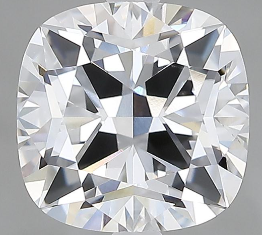 Lab-Grown 2.12 Carat Square Cushion Cut Diamond color E Clarity VS1 With GIA Certificate, precious stones, engagement diamonds