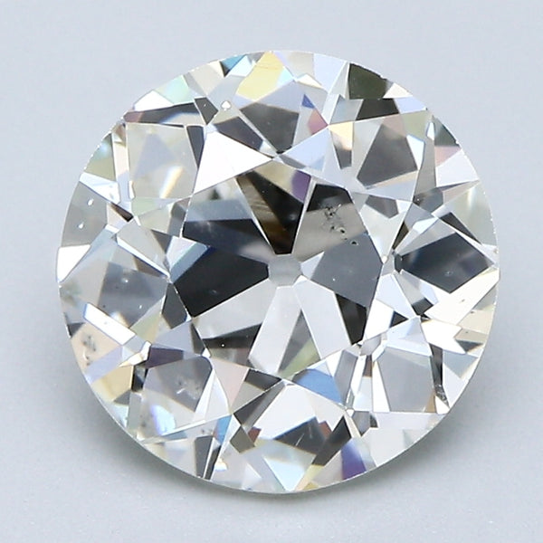 3.03 Carat Old European Cut Diamond color J Clarity SI1, natural diamonds, precious stones, engagement diamonds
