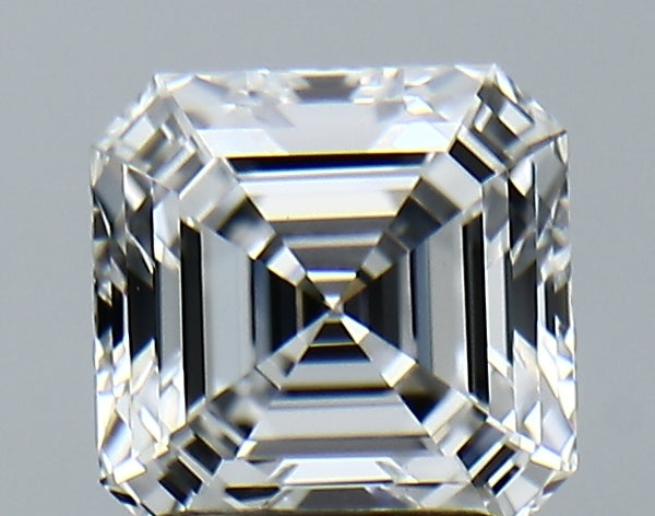 Lab-Grown 2.03 Carat Asscher Cut Diamond color E Clarity VS1, precious stones, engagement diamonds