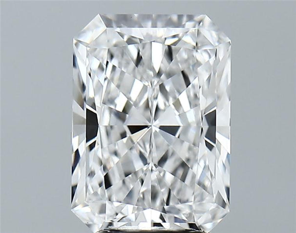 Lab-Grown 3.18 Carat Radiant Cut Diamond color D Clarity VVS2 With GIA Certificate, precious stones, engagement diamonds