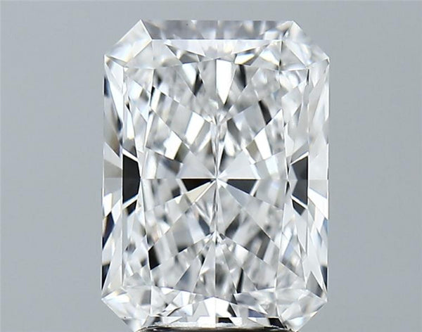 Lab-Grown 3.18 Carat Radiant Cut Diamond color D Clarity VVS2 With GIA Certificate, precious stones, engagement diamonds