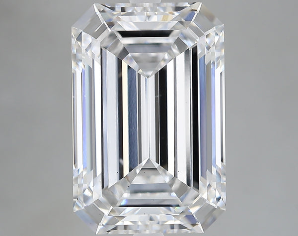 Lab-Grown 6.64 Carat Emerald Cut Diamond color E Clarity VS1, precious stones, engagement diamonds