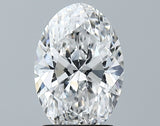 Lab-Grown 2.11 Carat Oval Shape Diamond color D Clarity VS1 With GIA Certificate, precious stones, engagement diamonds