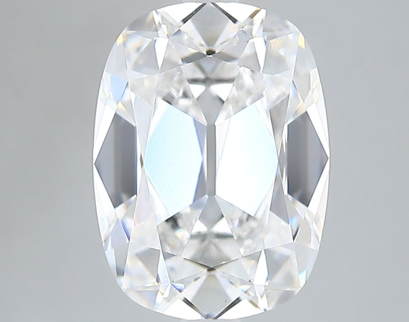 Lab-Grown 3.14 Carat Antique Cushion Cut Diamond color E Clarity VS1 With GIA Certificate, precious stones, engagement diamonds