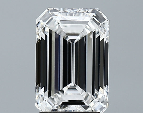 Lab-Grown 3.74 Carat Emerald Cut Diamond color D Clarity VS1 With GIA Certificate, precious stones, engagement diamonds