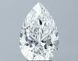 Lab-Grown 3.04 Carat Pear Shape Diamond color E Clarity VS1 With GIA Certificate, precious stones, engagement diamonds