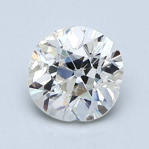 1.09 Carat Old European Cut Diamond color K Clarity I2, natural diamonds, precious stones, engagement diamonds