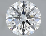 Lab-Grown 1.63 Carat Round Brilliant Diamond color F Clarity VVS2, precious stones, engagement diamonds