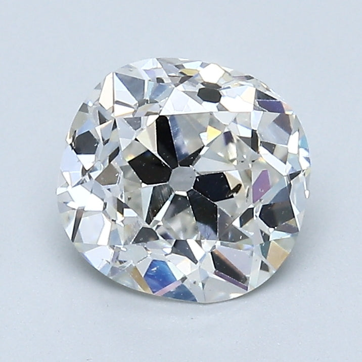 1.72 Carat Old Miner Cut Antique Natural Mined Diamond H Color SI1 Clarity With GIA Certificate, natural diamonds, precious stones, engagement diamonds