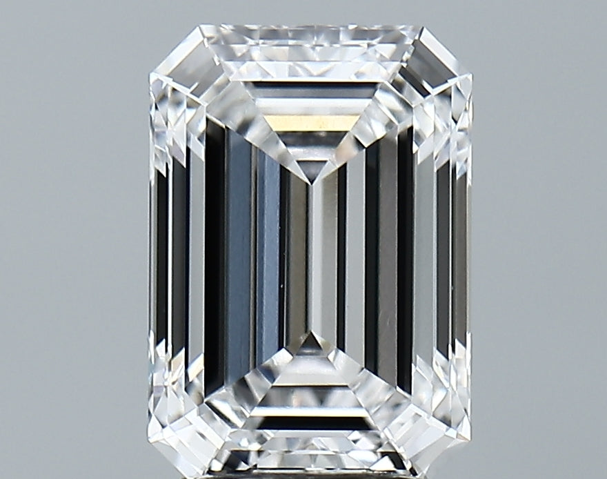 Lab-Grown 3.01 Carat Emerald Cut Diamond color D Clarity VVS2 With GIA Certificate, precious stones, engagement diamonds