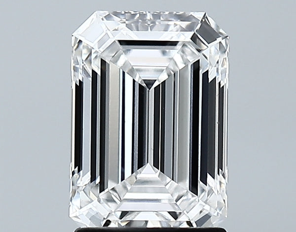 Lab-Grown 1.97 Carat Emerald Cut Diamond color D Clarity VS2 With GIA Certificate, precious stones, engagement diamonds