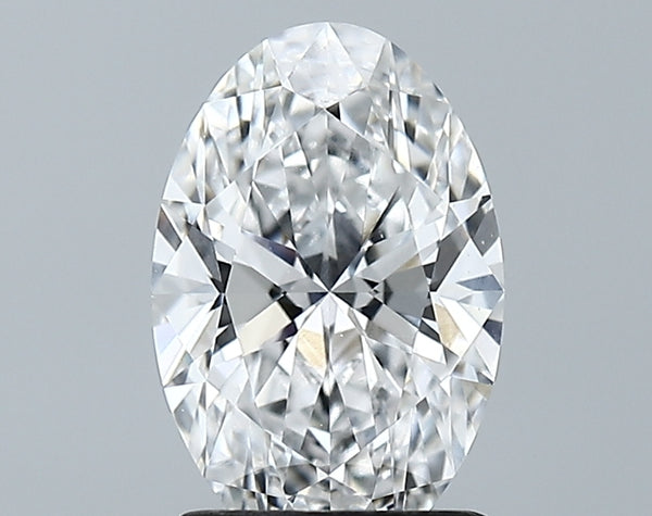 Lab-Grown 1.67 Carat Oval Shape Diamond color D Clarity VVS2 With GIA Certificate, precious stones, engagement diamonds