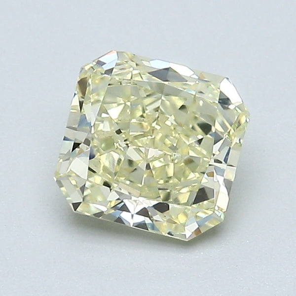 1.10 Carat Radiant Cut Natural Mined Diamond Fancy Light  Yellow Color VS1 Clarity With GIA Certificate, natural diamonds, precious stones, engagement diamonds