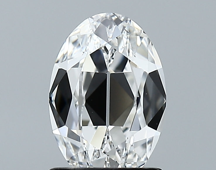 Lab-Grown 1.42 Carat Antique Oval Shape Diamond color E Clarity VS1 With GIA Certificate, precious stones, engagement diamonds