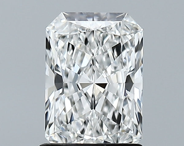 Lab-Grown 1.25 Carat Radiant Cut Diamond color E Clarity VVS1 With GIA Certificate, precious stones, engagement diamonds