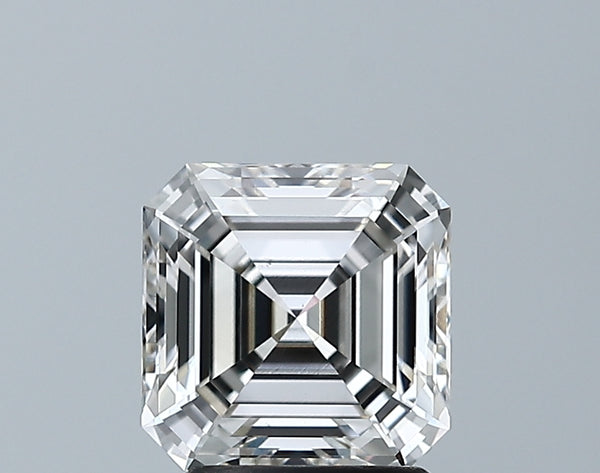 Lab-Grown 1.82 Carat Asscher Cut Diamond color H Clarity VVS2 With GIA Certificate, precious stones, engagement diamonds