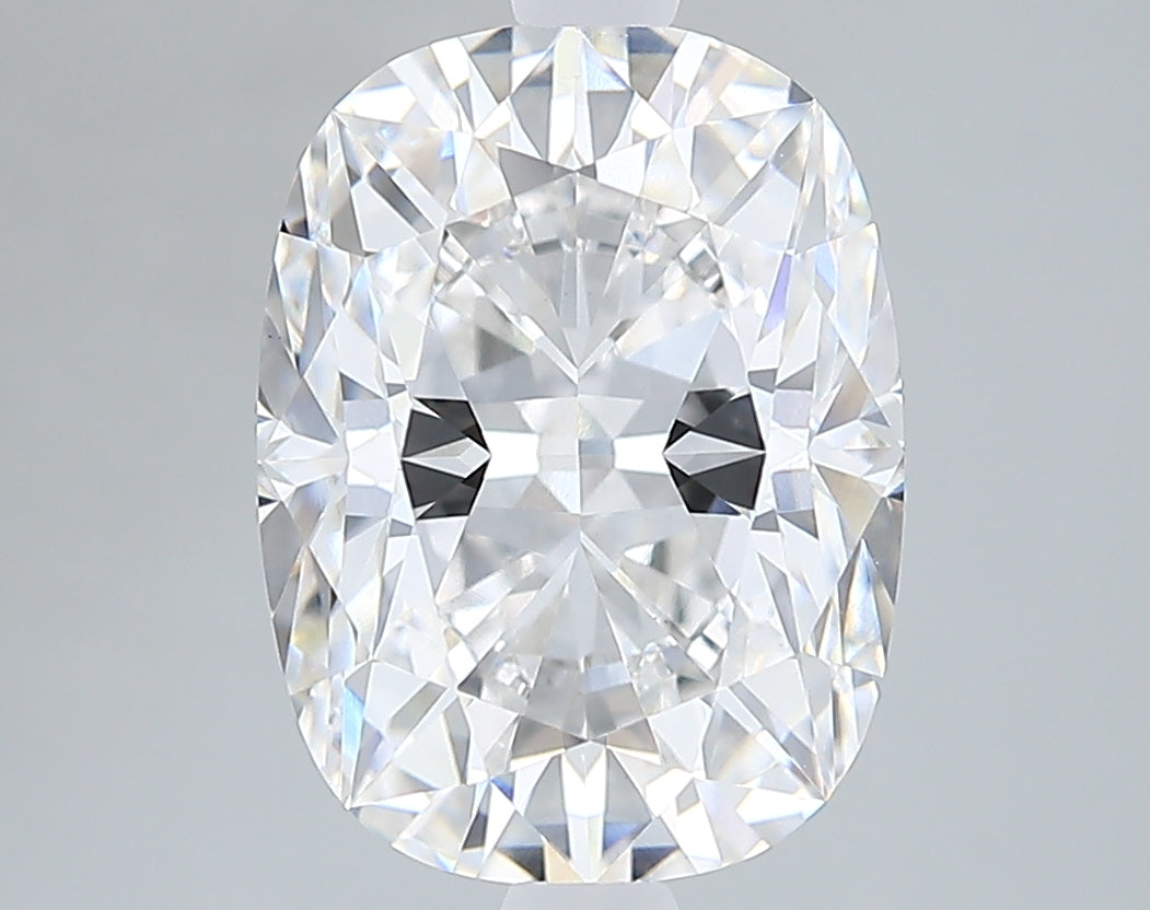 Lab-Grown 3.00 Carat Cushion Brilliant Diamond color E Clarity VS1, precious stones, engagement diamonds