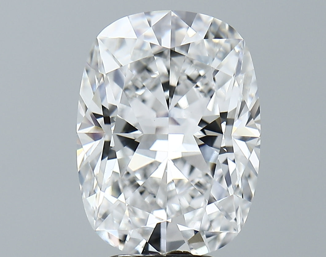 Lab-Grown 4.64 Carat Cushion Brilliant Diamond color D Clarity VVS2 With GIA Certificate, precious stones, engagement diamonds