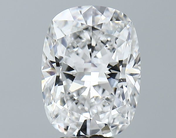 Lab-Grown 4.64 Carat Cushion Brilliant Diamond color D Clarity VVS2 With GIA Certificate, precious stones, engagement diamonds