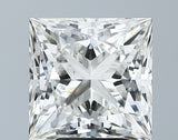 Lab-Grown 5.27 Carat Princess Cut Diamond color H Clarity VS2 With GIA Certificate, precious stones, engagement diamonds