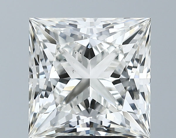 Lab-Grown 5.27 Carat Princess Cut Diamond color H Clarity VS2 With GIA Certificate, precious stones, engagement diamonds