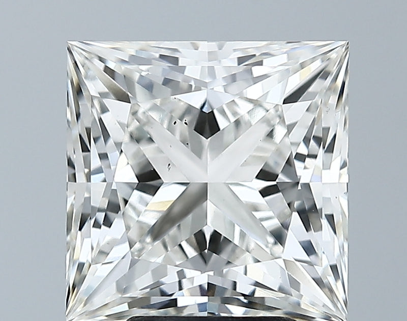 Lab-Grown 5.27 Carat Princess Cut Diamond color H Clarity VS2 With GIA Certificate, precious stones, engagement diamonds