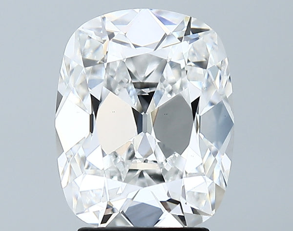 Lab-Grown 3.14 Carat Antique Cushion Cut Diamond color D Clarity VS2 With GIA Certificate, precious stones, engagement diamonds