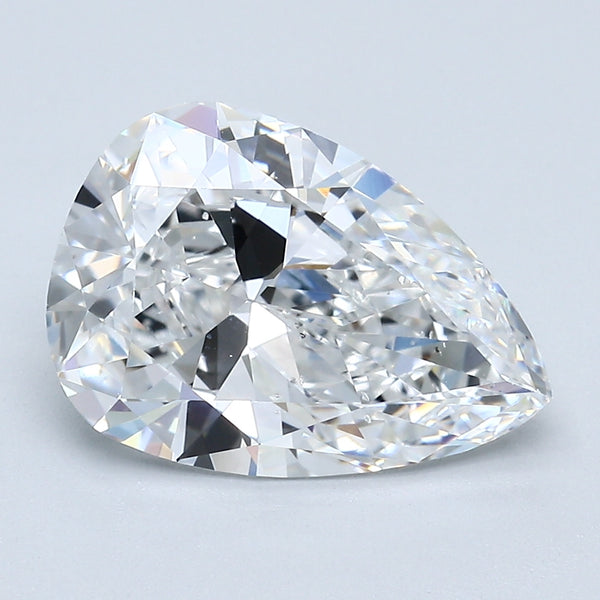 3.05 Carat Pear Shape Natural Mined Diamond F Color SI1 Clarity With GIA Certificate, natural diamonds, precious stones, engagement diamonds
