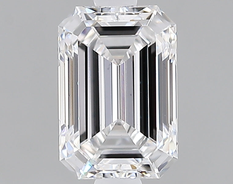 Lab-Grown 1.09 Carat Emerald Cut Diamond color E Clarity VVS2 With GIA Certificate, precious stones, engagement diamonds