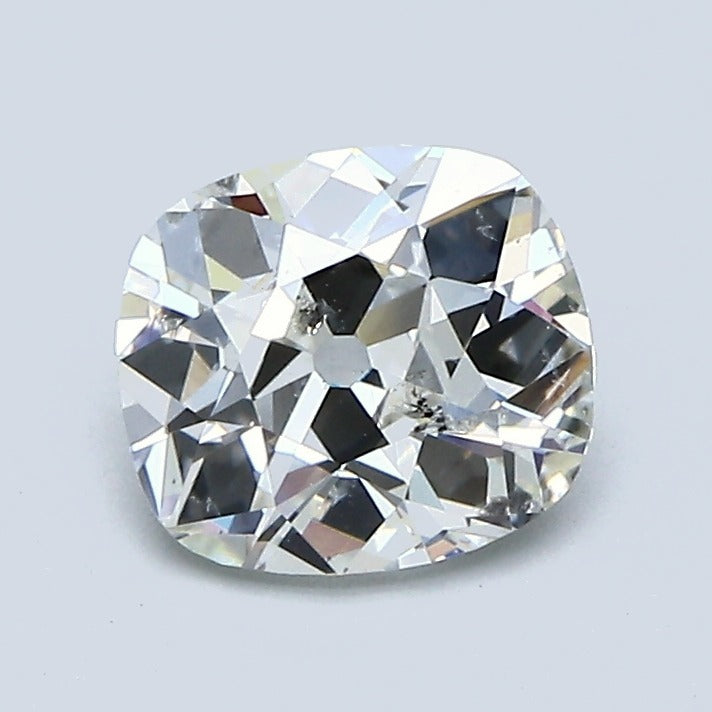 1.23 Carat Old Miner Cut Antique Natural Mined Diamond K Color I1 Clarity With GIA Certificate, natural diamonds, precious stones, engagement diamonds