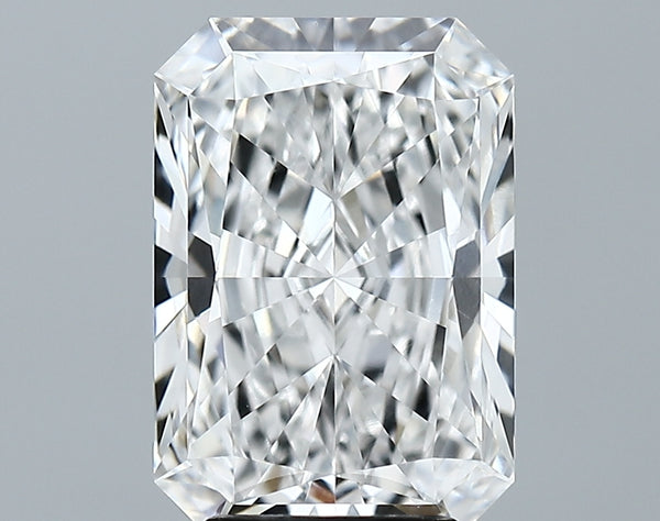 Lab-Grown 4.24 Carat Radiant Cut Diamond color E Clarity VVS2 With GIA Certificate, precious stones, engagement diamonds