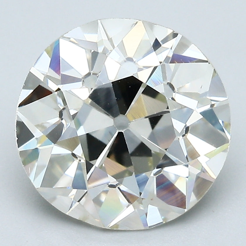 4.11 Carat Old European Cut Natural Mined Diamond K Color VS2 Clarity With GIA Certificate, natural diamonds, precious stones, engagement diamonds