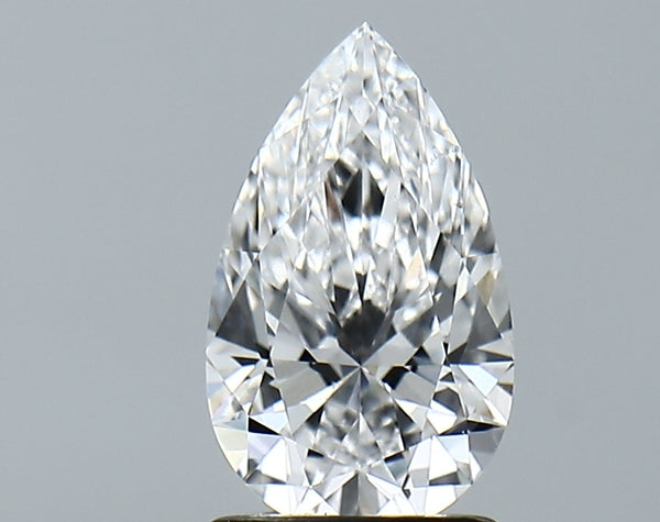 Lab-Grown 1.33 Carat Pear Shape Diamond color D Clarity VS2, precious stones, engagement diamonds