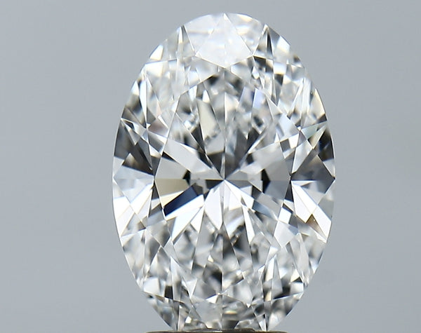 Lab-Grown 3.45 Carat Oval Shape Diamond color E Clarity VVS2, precious stones, engagement diamonds