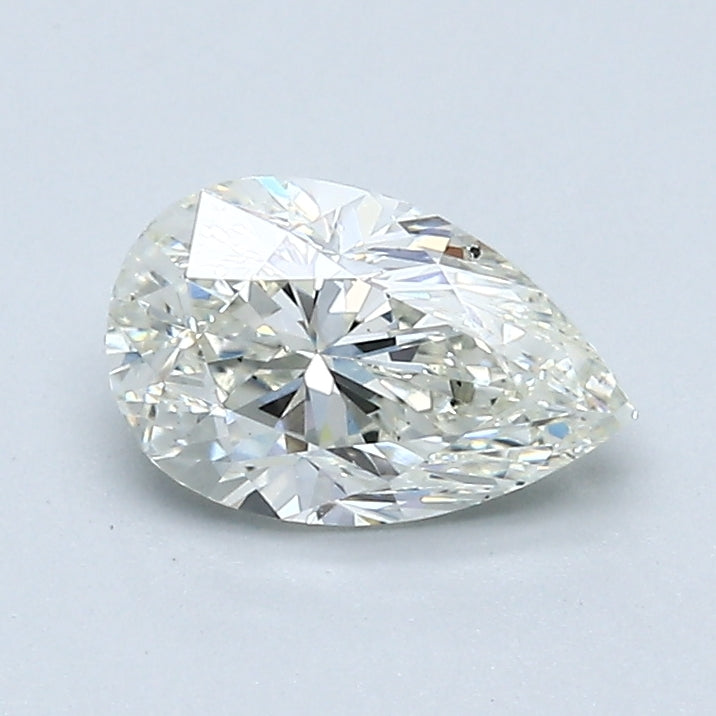 GIA Certified 1 Ct Pear Shape Diamond Natural J-SI1 Loose, natural diamonds, precious stones, engagement diamonds