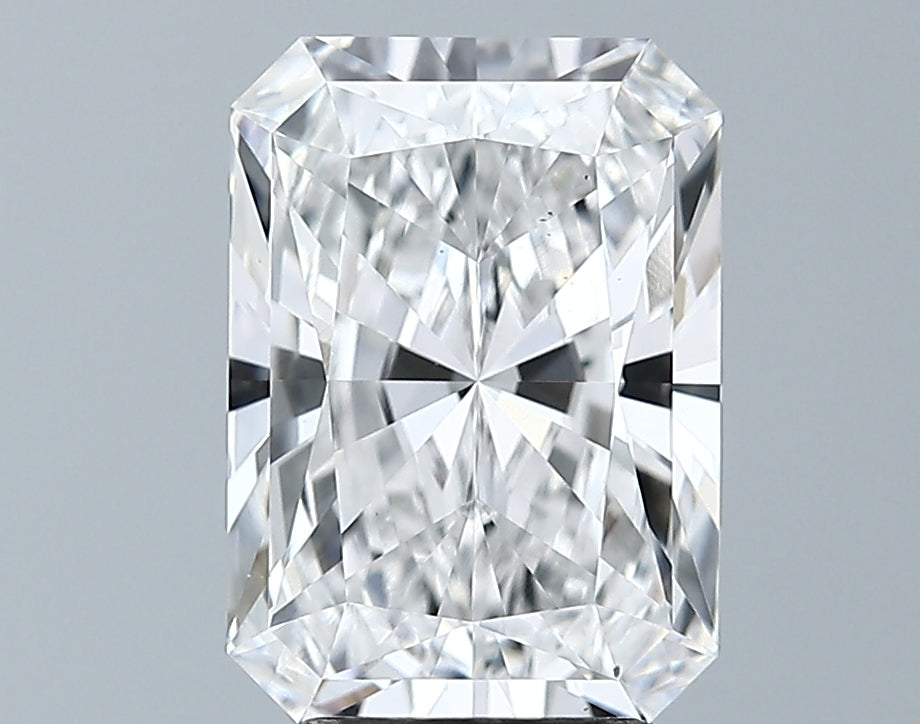 Lab-Grown 3.26 Carat Radiant Cut Diamond color E Clarity VS2 With GIA Certificate, precious stones, engagement diamonds